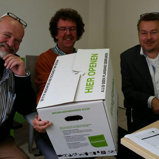 Succesvolle introductie van de Kringloopverhuisdoos.